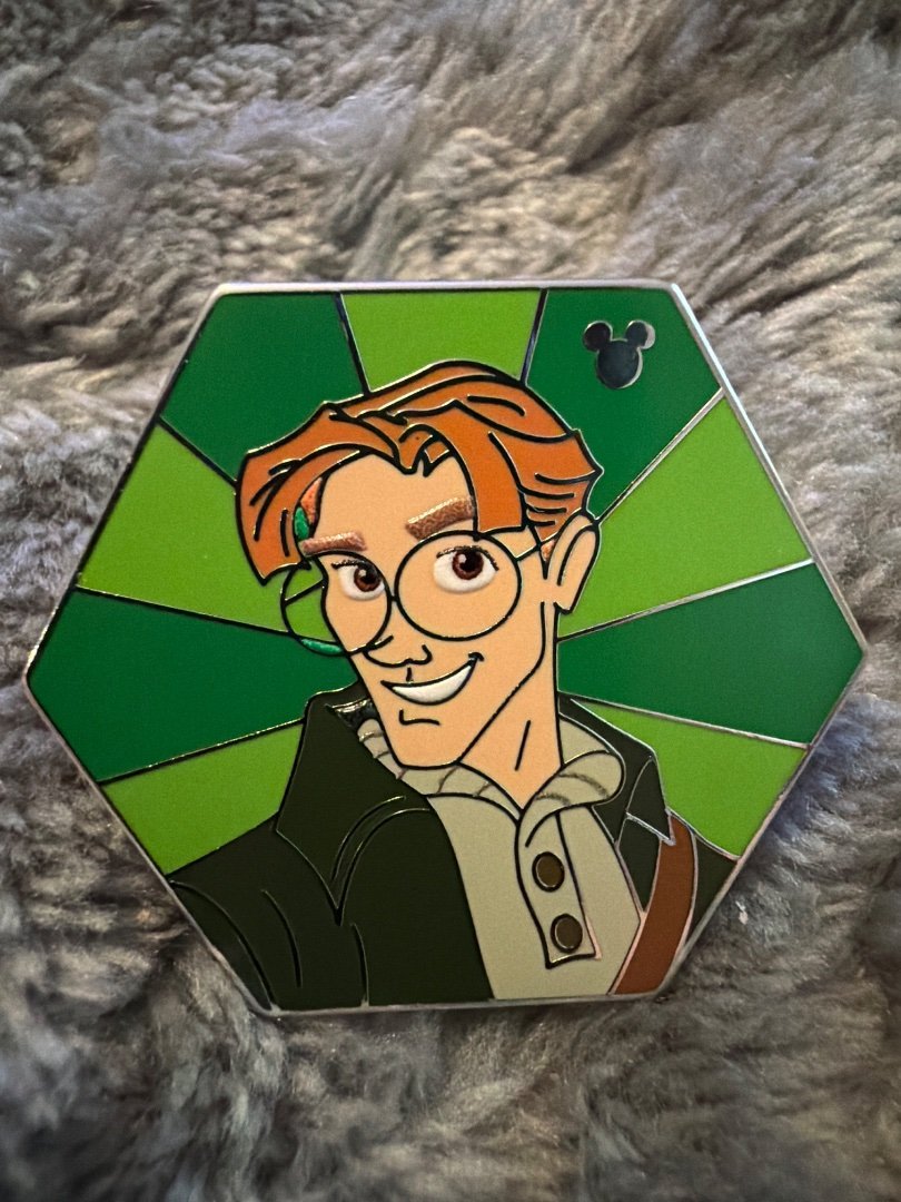 DLR Milo Atlantis Film Anniversaries Wave A 2026 Hidden Mickey Disney Pin