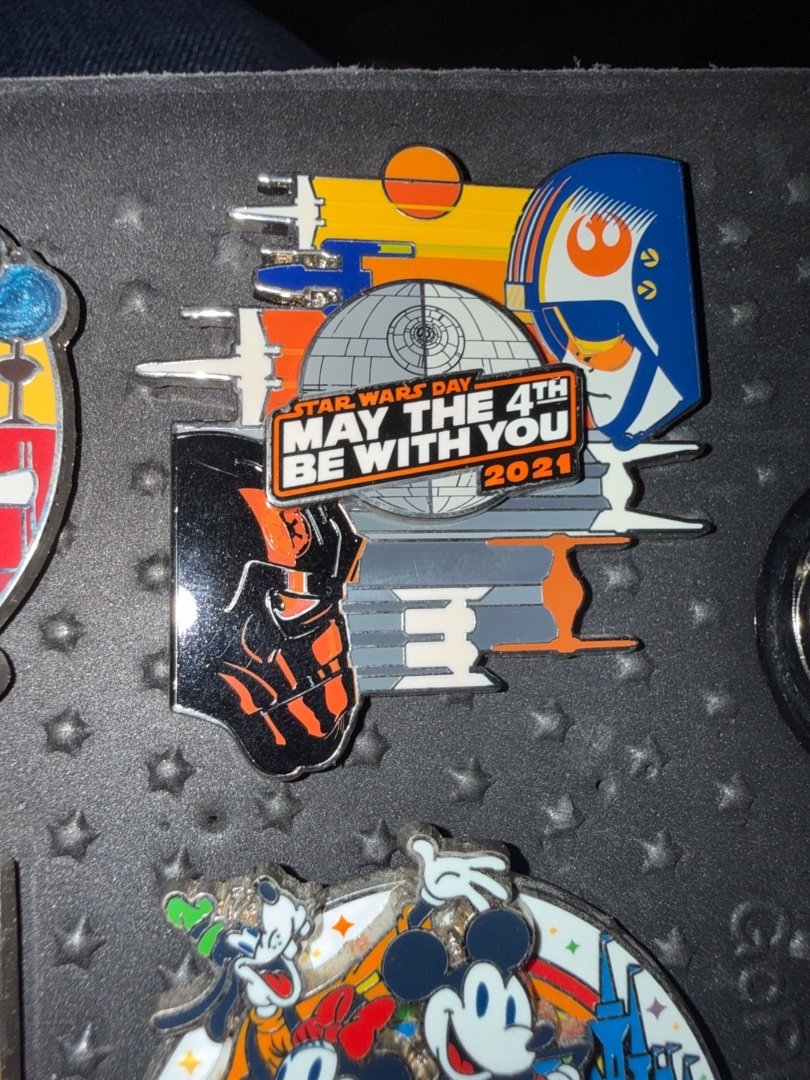 Disney Star Wars Day May The 4th Be With You 2021 "Rebel Death Star"  LRE Pin