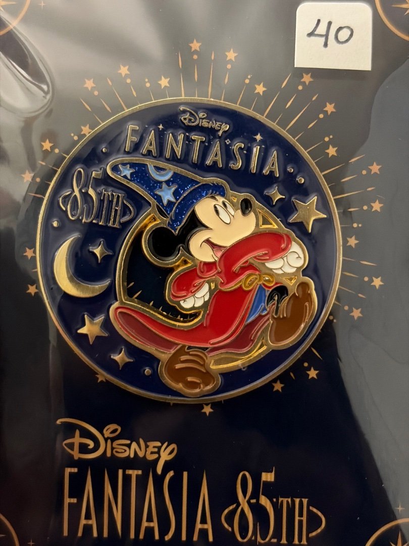 Japan Disney x Tokyo Banana Fantasia 85th Anniversary Sorcerer Mickey Pin