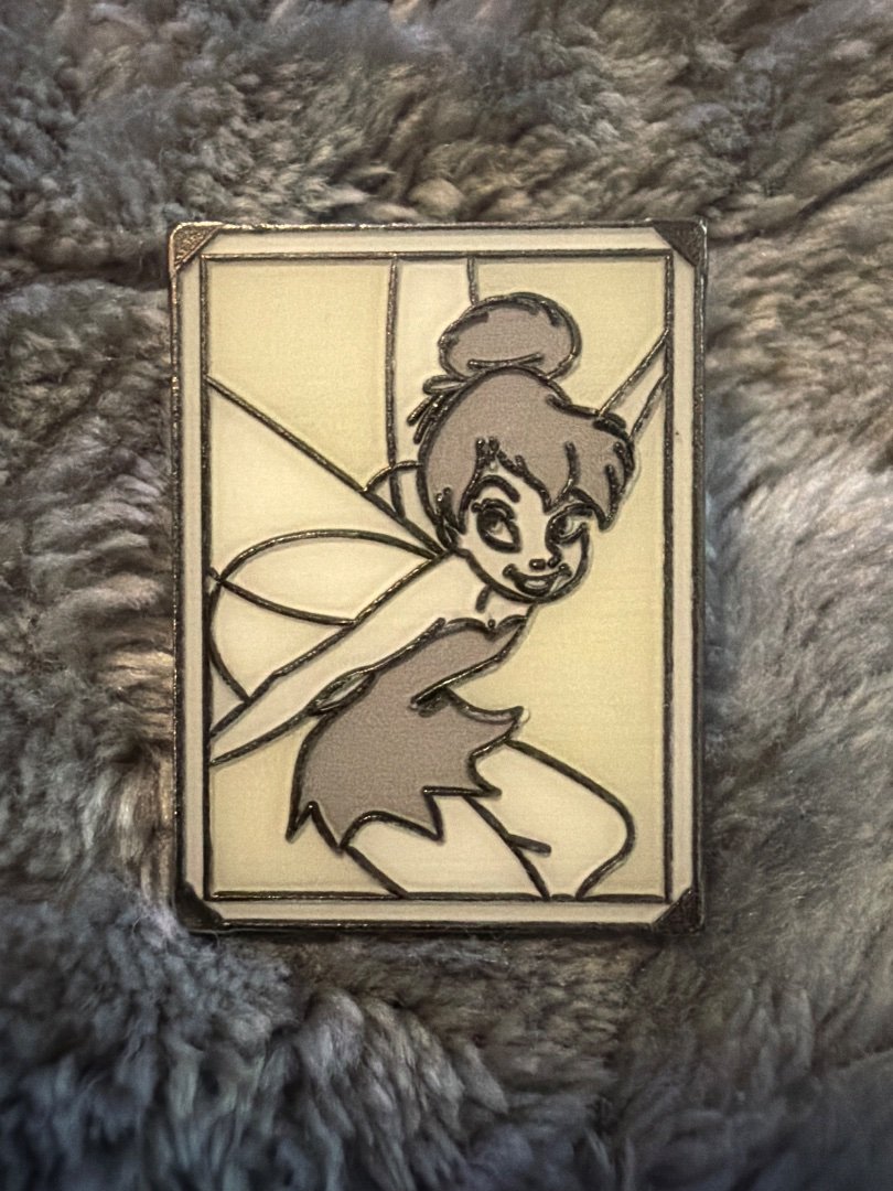 Disney Limited Edition Grey Tinker Bell Pin 2011