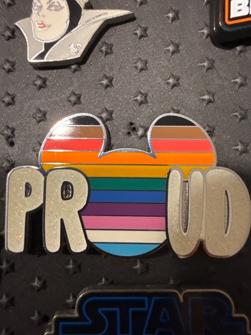 Walt Disney World Pride Rainbow Ears Pin
