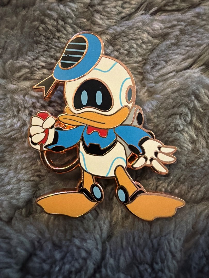 Disney Parks Trading Pin Astro Robot Superhero DONALD DUCK