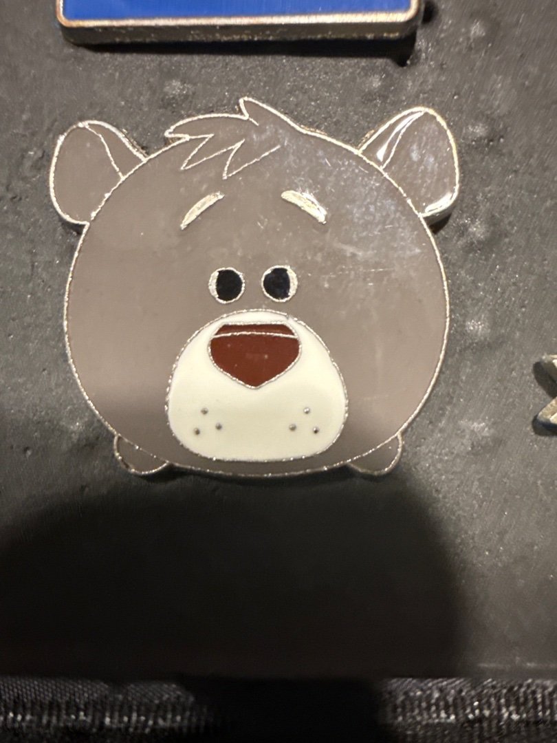 Disney Trading Pin, Baloo Bear, Tsum Tsum, Jungle Book, 2017
