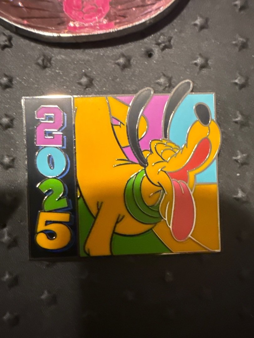 Pluto 2025 Dated Lanyard Pin