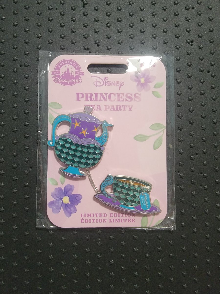 Disney Ariel Princess Tea Party The Little Mermaid Limited Edition Pin