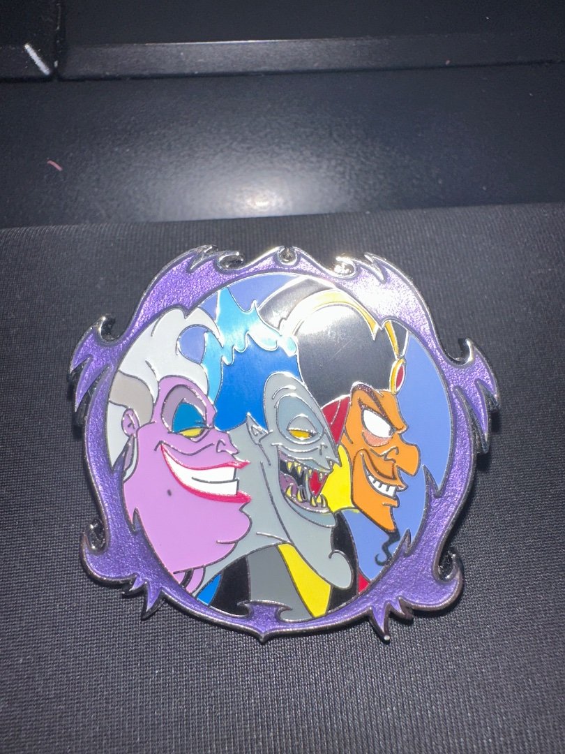 Ursula, Hades, Jafar profile parks pin