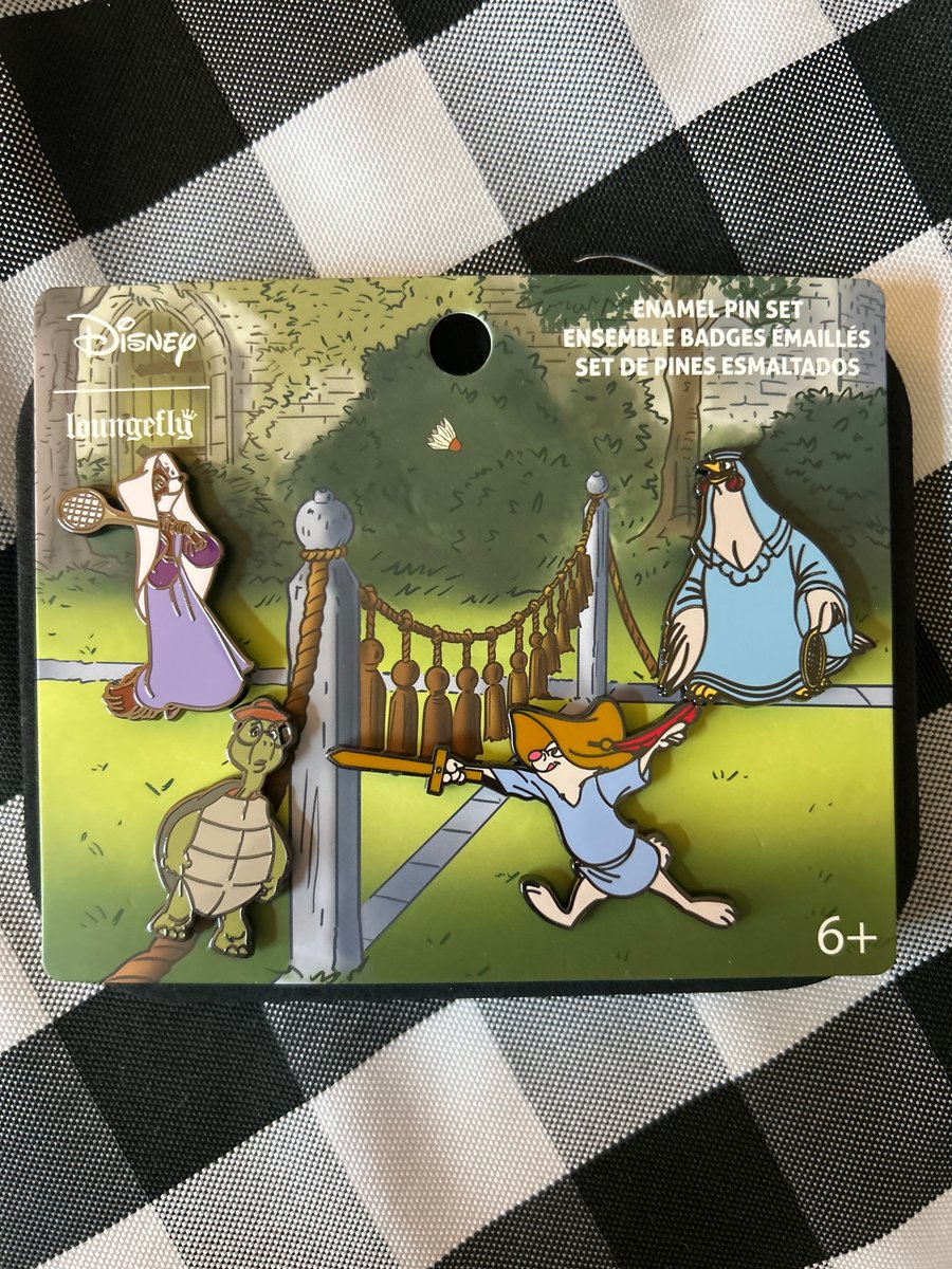 Lounge fly Disney Robin Hood badminton pin set