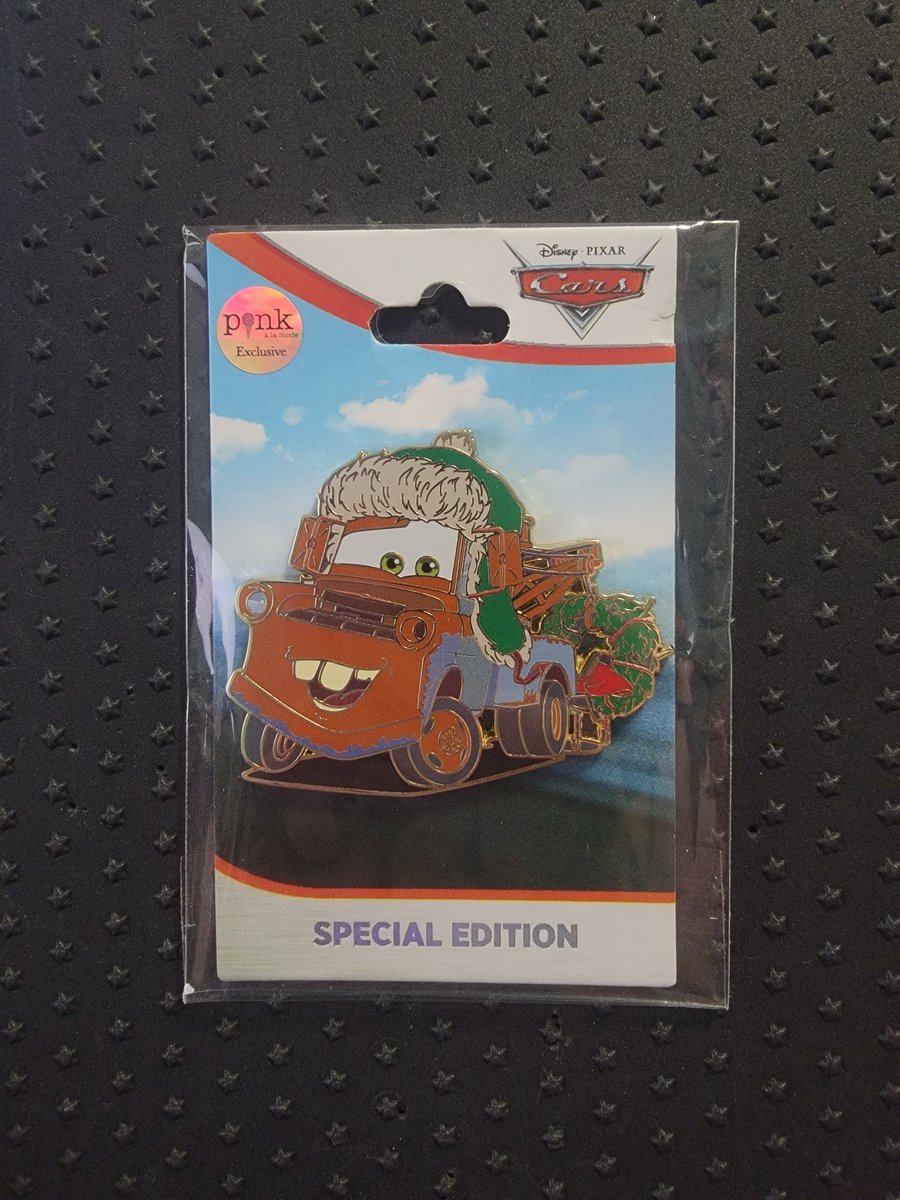 PALM Monogram Holiday Tow Truck Mater CARS Pixar LE 300