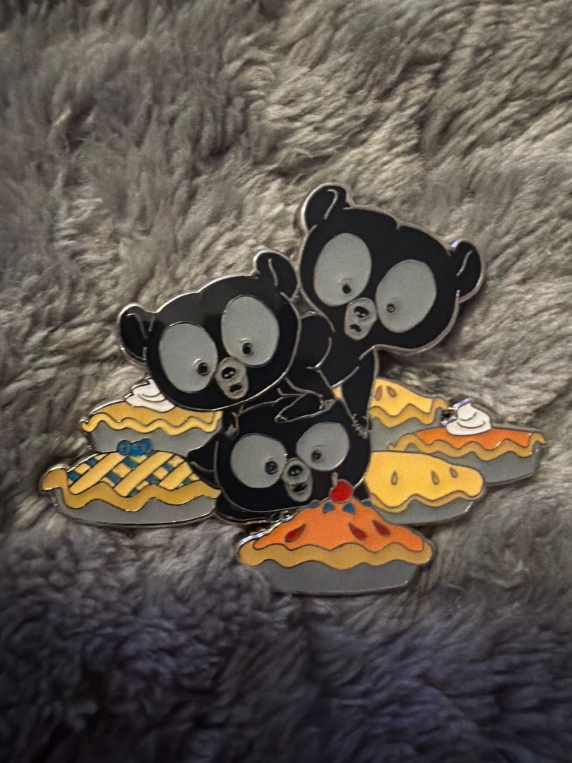 Loungefly Disney Brave Brothers Bears Princess Sidekicks & Desserts Pies Pin