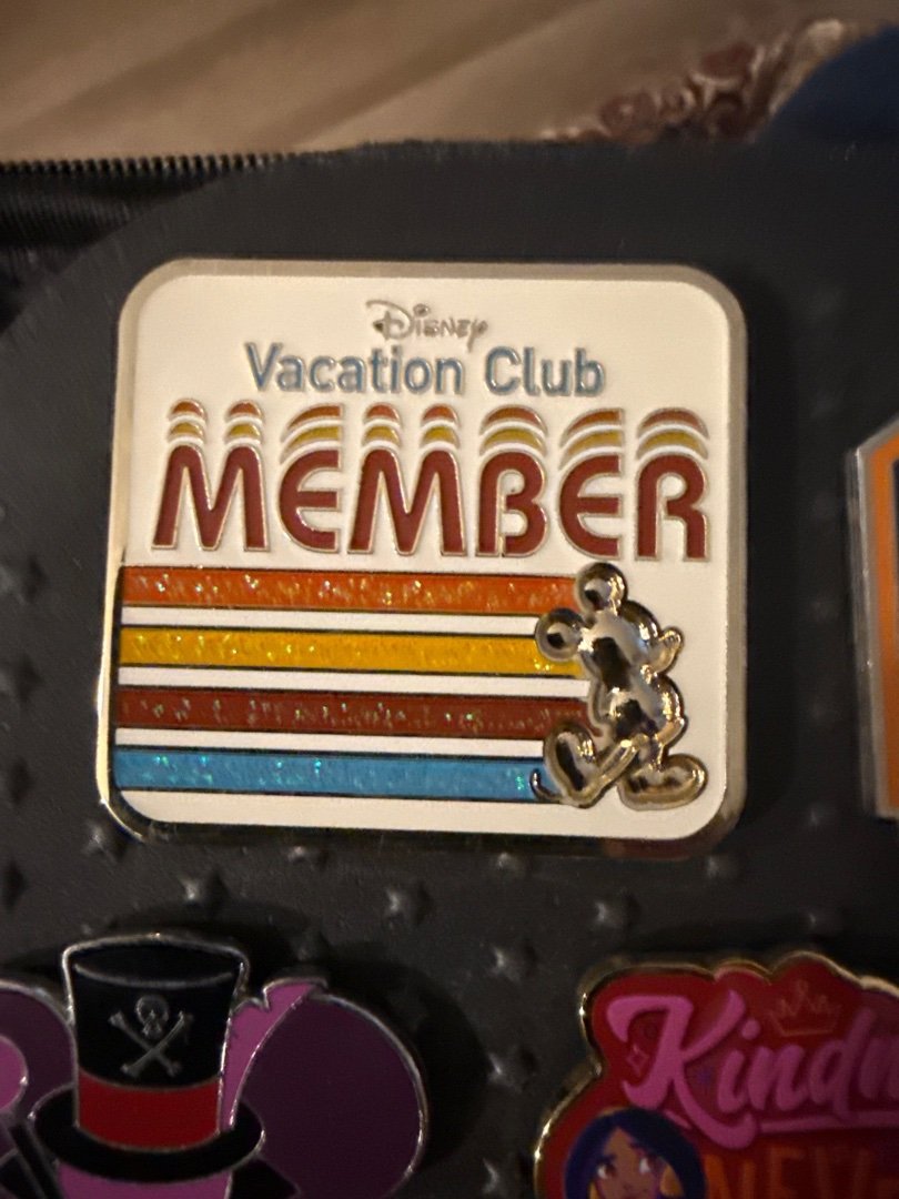 Disney Vacation Club Member Pin — Retro Design, Exclusive DVC Members Only